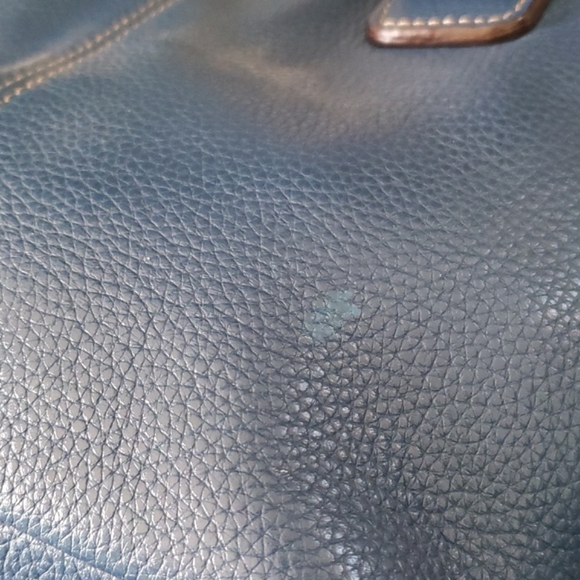 Tignanello Deep Ocean Blue Perfect 10 Tote Bag - Picture 7 of 14